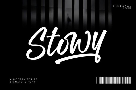 Stowy Font